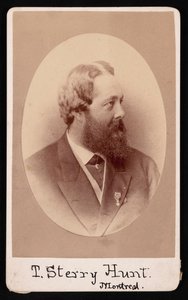 Portret Thomasa Sterry Hunta 1826-1892, przed 1892 rokiem. autorstwa JG Parks
