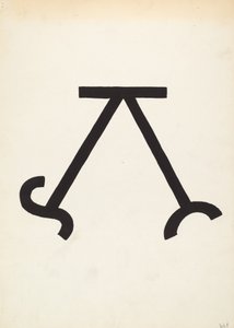 Marka bydła, ok. 1936.