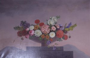 Kwiaty w misce autorstwa J.L. Camradt