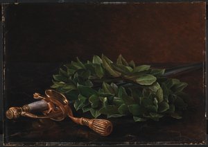Stanik z wieńcem laurowym autorstwa J.L. Jensen