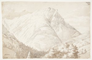 Widok na Glishorn autorstwa J.L. Lund