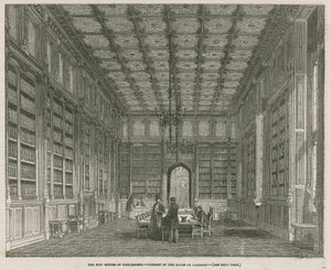 Nowe izby parlamentu – Biblioteka Izby Gmin autorstwa J.L. Williams