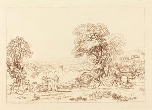 Apuleja w poszukiwaniu Apulejusza. autorstwa Joseph Mallord William Turner