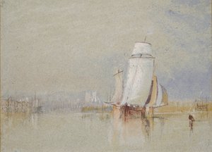 Spokój nad Loarą, 1832 autorstwa Joseph Mallord William Turner