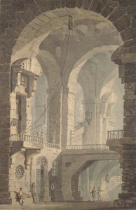 Mroczne więzienie Mroczne więzienie, 1790-99. autorstwa Joseph Mallord William Turner