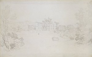 Zamek Niżny, 1809 autorstwa Joseph Mallord William Turner