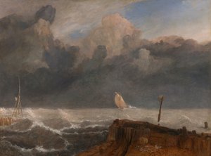 Port Ruysdael, w latach 1826-1827. autorstwa Joseph Mallord William Turner