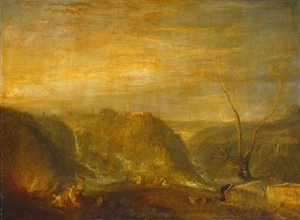 Gwałt Prozerpiny, 1839. autorstwa Joseph Mallord William Turner