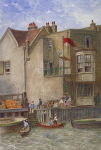 The Cock Inn, Droga św. Katarzyny, Stepney, Londyn, ok. 1868 r.