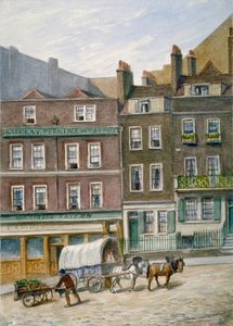 Tiger Tavern, Tower Dock, Londyn, 1868.
