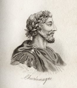 Karol Wielki, król Franków (grafika)