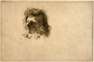 A Head autorstwa J. Alden Weir