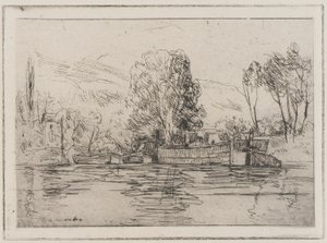 Bas Meudon nr 2 autorstwa J. Alden Weir