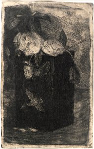 Kwiaty w japońskim słoiku autorstwa J. Alden Weir