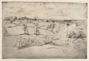 Krajobraz autorstwa J. Alden Weir