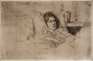 Matka i niemowlę autorstwa J. Alden Weir