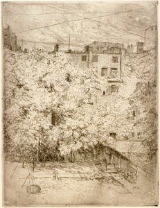 Moje podwórko nr 2 autorstwa J. Alden Weir