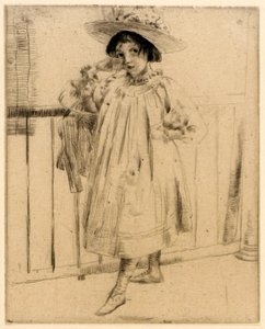 Na werandzie autorstwa J. Alden Weir