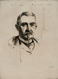 Portret pułkownika H.C. Weira (Agricola) autorstwa J. Alden Weir