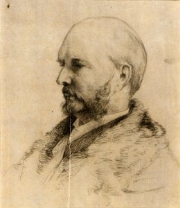 Portret Roberta Hoe autorstwa J. Alden Weir