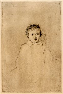 Szkic dziecka autorstwa J. Alden Weir