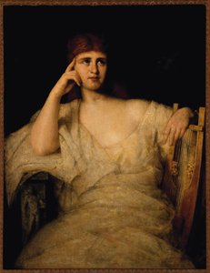 Muza muzyki autorstwa J. Alden Weir