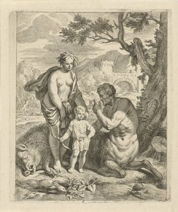 Achilles nauczany przez Chiron Sceny z życia Achillesa (tytuł serii) Vitam et mortem Achilli (tytuł serii)
