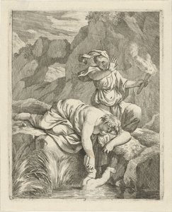 Thetis zanurza Achillesa w Styksie Sceny z życia Achillesa (tytuł serii) Vitam et mortem Achilli (tytuł serii)