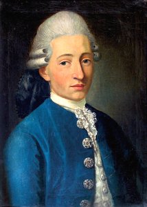 Portret młodzieńca Wolfganga Amadeusza Mozarta, 1772