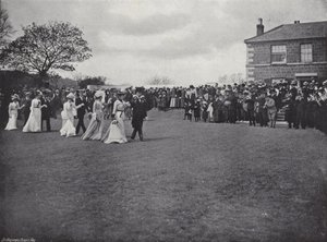 Helston Flora Day, Furry Dance autorstwa J. Benjamin Stone