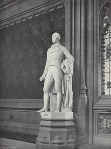 Posąg Pitta autorstwa J. Benjamin Stone