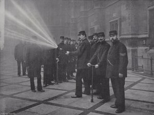 Nocna Straż Pożarna autorstwa J. Benjamin Stone