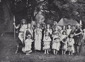 Korowód Sherborne, angielski wódz, plemiona i rodziny autorstwa J. Benjamin Stone