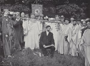 Walijski Eisteddfod, czy to pokój? autorstwa J. Benjamin Stone