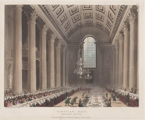 Sala Egipska, Mansion House, 1 stycznia 1809 r., 1 stycznia 1809 r.