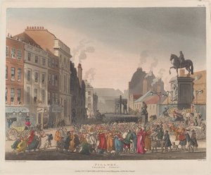 Pręgierz, Charing Cross, 1 kwietnia 1809., 1 kwietnia 1809.