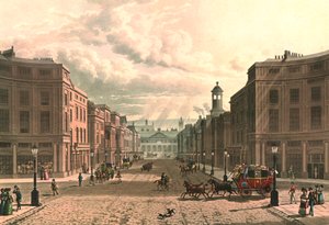 Regent Street z Piccadilly, ok. 1822.