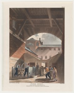 Maszyna wodna, więzienie Cold-Bath Field, 1808., 1808.