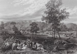 Australia: Góra Laura, Camperdown (grawerunek)