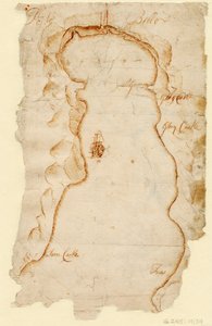 Portobelo, ok. 1740 r. (papier) autorstwa J. C. Morris