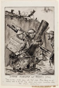 „Somme Slackers (większość arrasinów)” autorstwa J. Capstick