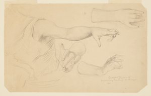 Study of Hands for Dome of Manufactures and Liberal Arts Building, World