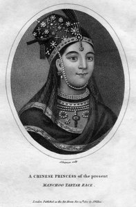 Chińska księżniczka rasy Manchoo Tatar, 1801.