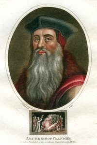 Arcybiskup Cranmer, 1816. autorstwa J. Chapman