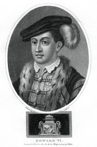 Edward VI, król Anglii, 1804. autorstwa J. Chapman