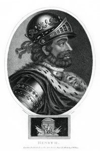 Henryk II, król Anglii, 1804. autorstwa J. Chapman