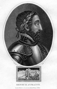 Henryk II, król Francji, 1805. autorstwa J. Chapman