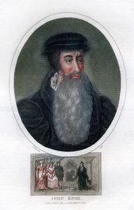 John Knox, szkocki reformator religijny, 1812 r. autorstwa J. Chapman