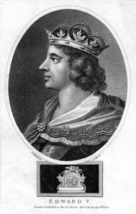 Król Anglii Edward V, 1804. autorstwa J. Chapman