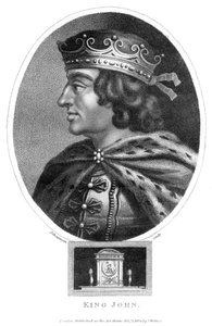 Król Jan 1167-1216, 1804. autorstwa J. Chapman